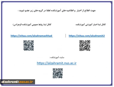 راه های ارتباط پذیرفته شدگان جدید