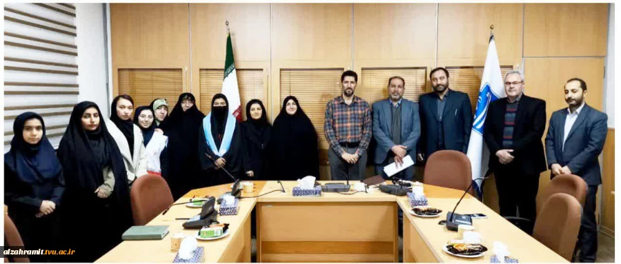 برگزاری جلسه شورای اجتماعی محله با حضور اعضای هیئت‌مدیره و مسئولان محلی در آموزشکده الزهرا (س) مشهد 2