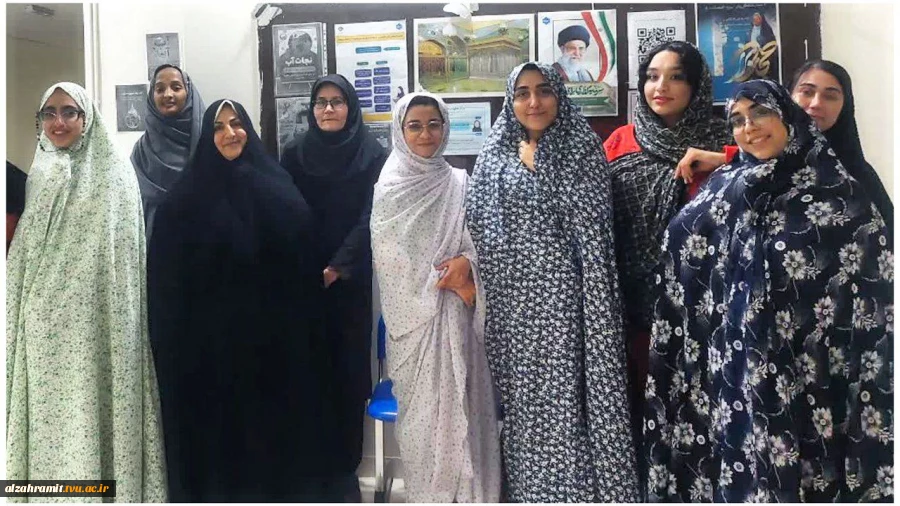 حضور معاونت فرهنگی و دانشجویی آموزشکده الزهرا (س) در خوابگاه نجمه به مناسبت ولادت حضرت امام علی (ع) و پیگیری مستقیم مطالبات دانشجویان 2