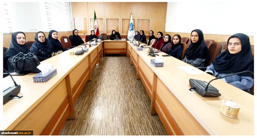 برگزاری جلسه داوری هسته‌های صنایع خلاق و نوآوری در آموزشکده دختران الزهرا (س) مشهد 2