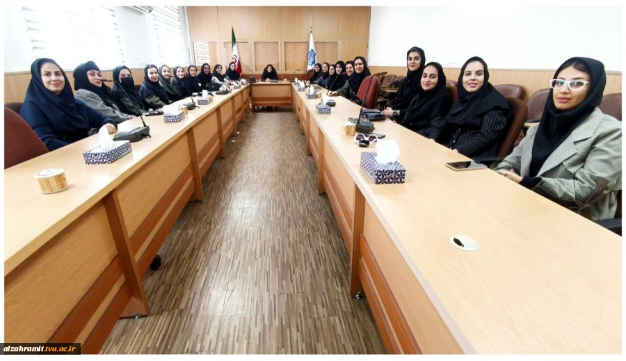 برگزاری جلسه گروه تربیت بدنی جهت تحلیل چالش‌ها و برنامه‌ریزی‌های مؤثر در آموزشکده الزهرا (س)مشهد 2