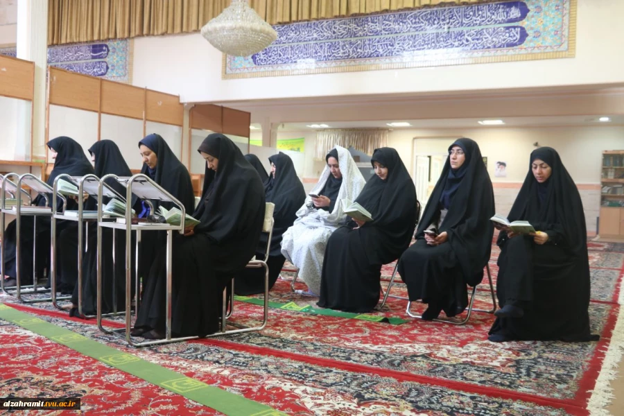 اقامه باشکوه نماز جماعت در آموزشکده الزهرا (س) مشهد؛ گامی در جهت تقویت معنویت و همبستگی سازمانی 4