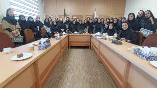 برگزاری جلسه گروه گرافیک در آموزشکده الزهرا (س)مشهد