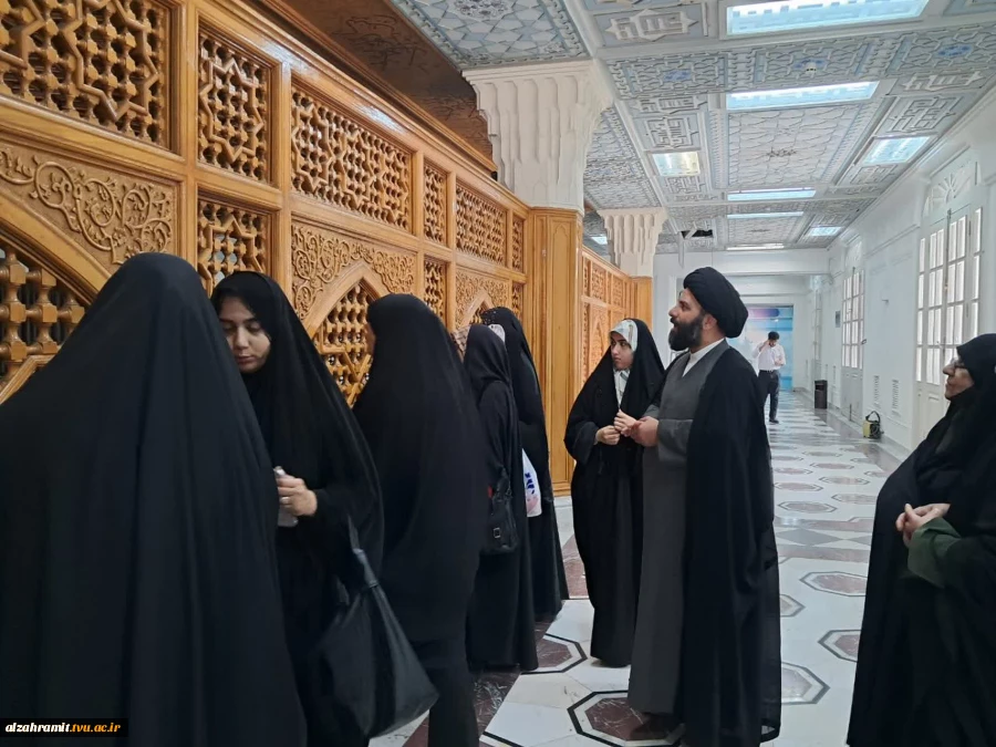 گردهمایی معنوی دانشجویان، اساتید و کارکنان دانشکده دختران مشهد در حرم امام رضا (ع) با عنوان «ضیافت حرم» 2