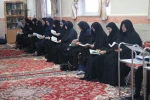 برگزاری زیارت عاشورا با حضور ریاست در دانشکده دختران مشهد  2