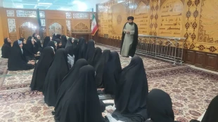برگزاری طرح «زیارت بهشت هشتم» ویژه دانشجویان دانشکده دختران مشهد 2