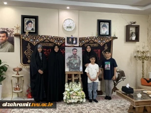 دیدار با خانواده معظم شهید محسن نجفی؛ تجدید پیمان با آرمان‌های شهدا 
 3