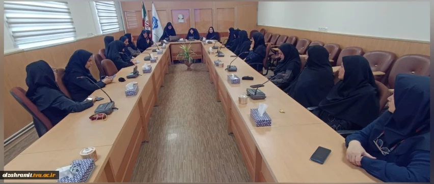 برگزاری نشست فرهنگی تحت عنوان“طعم شیرین زندگی در آیین مولا علی (ع)” در آموزشکده دختران مشهد