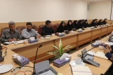 هم‌افزایی کارکنان آموزشکده دختران مشهد در راستای خدمت‌رسانی به زائران مراسم تشییع پیکر رهبر شهید