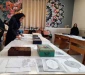 برگزاری نمایشگاه آثار ژوژمان «کاربرد نقوش» در آموزشکده دختران مشهد