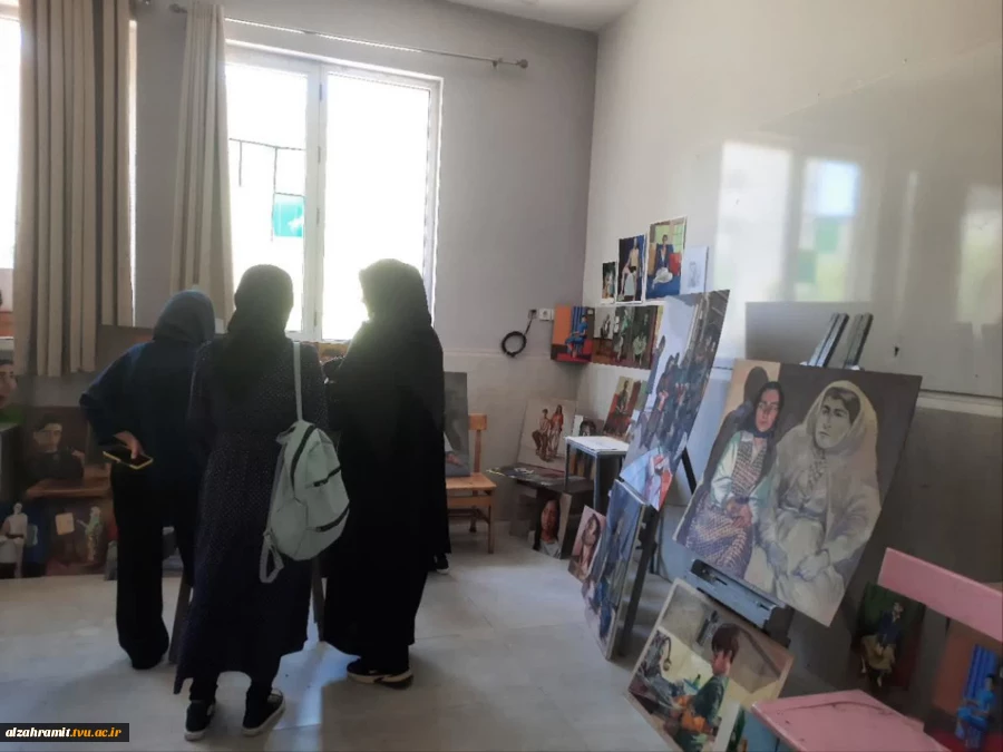 برگزاری آزمون عملی نقاشی فیگور در آموزشکده دختران مشهد
 3