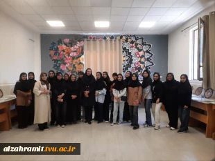برگزاری ژوژمان بازشناسی نقاشی در آموزشکده دختران مشهد 2