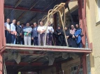 بازدید میدانی ریاست واحد استانی خراسان رضوی از روند احداث سالن همایش آموزشکده دختران مشهد