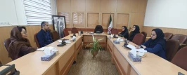 نشست مسئولین مرکز نوآوری صنایع خلاق و فرهنگی آموزشکده دختران مشهد با کلینیک صنعت، معدن و تجارت و شتاب‌دهنده بامداد