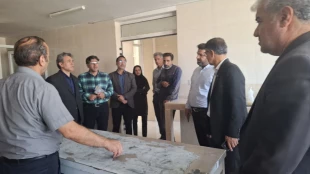 بازدید میدانی رئیس دانشگاه ملی مهارت استان خراسان رضوی از خوابگاه دانشجویی آموزشکده دختران مشهد 3