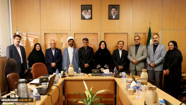 برگزاری مراسم تکریم و معارفه ریاست آموزشکده دختران مشهد