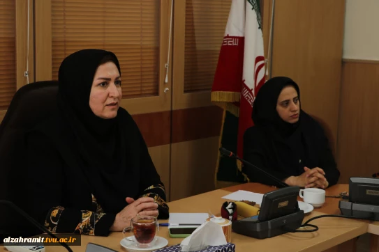 نشست تخصصی رئیس آموزشکده دختران مشهد با اساتید گروه معماری؛ بازخوانی چالش‌ها و نیازهای آموزشی