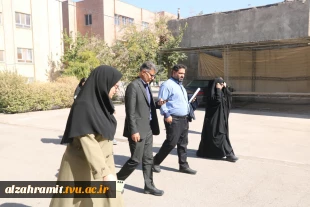 بازدید میدانی رئیس دانشگاه ملی مهارت خراسان رضوی از امکانات رفاهی و عمرانی آموزشکده دختران مشهد 2