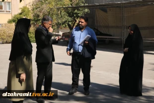 بازدید میدانی رئیس دانشگاه ملی مهارت خراسان رضوی از امکانات رفاهی و عمرانی آموزشکده دختران مشهد 3
