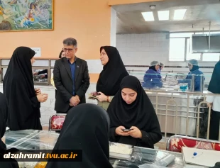 بازدید میدانی رئیس دانشگاه ملی مهارت خراسان رضوی از امکانات رفاهی و عمرانی آموزشکده دختران مشهد 13