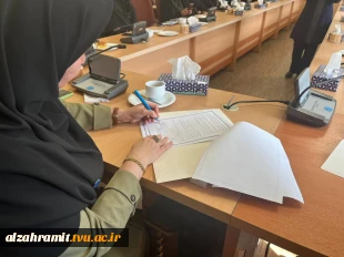 پیشگامی آموزشکده دختران مشهد در عقد تفاهم نامه با سازمان انتقال خون  5